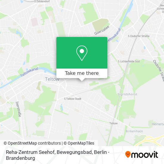 Reha-Zentrum Seehof, Bewegungsbad map