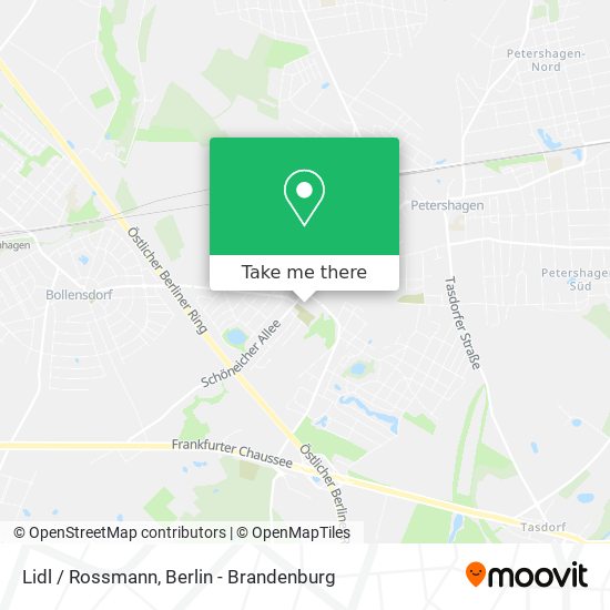 Lidl / Rossmann map