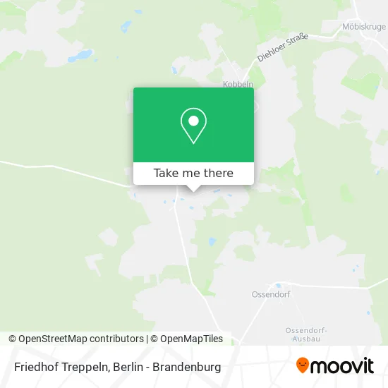 Friedhof Treppeln map