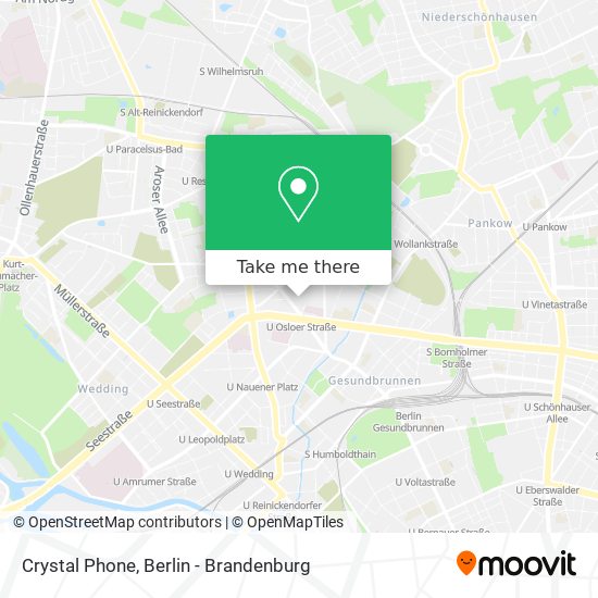 Crystal Phone map