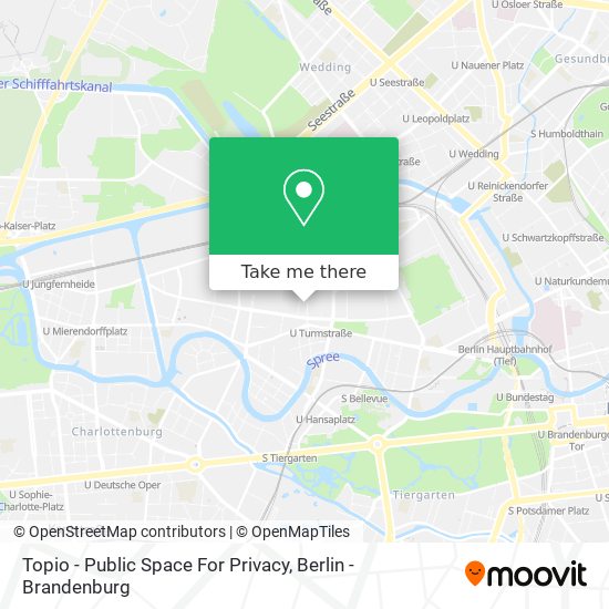 Topio - Public Space For Privacy map