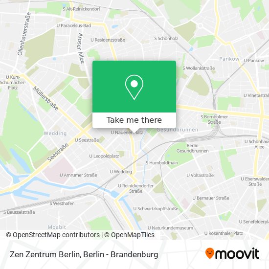 Zen Zentrum Berlin map