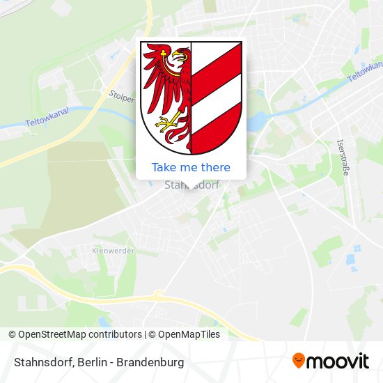 Stahnsdorf map