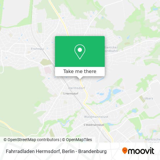 Карта Fahrradladen Hermsdorf