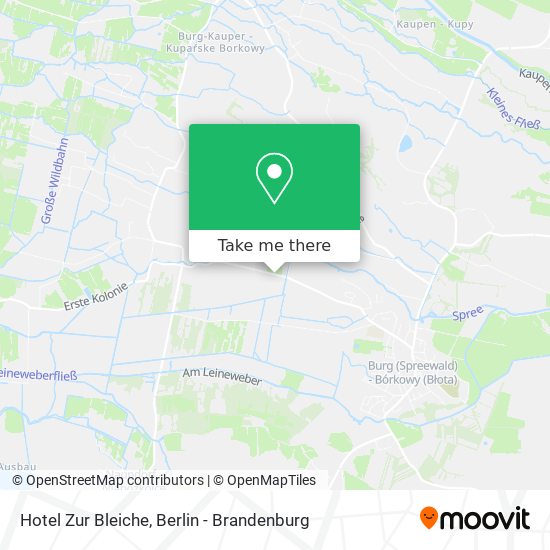 Hotel Zur Bleiche map
