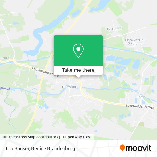Lila Bäcker map