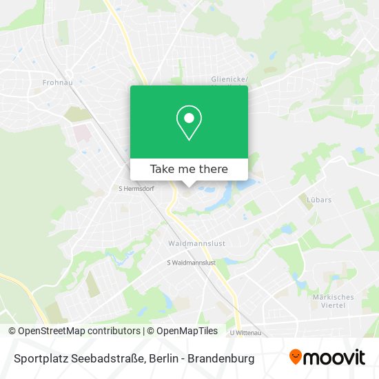 Sportplatz Seebadstraße map