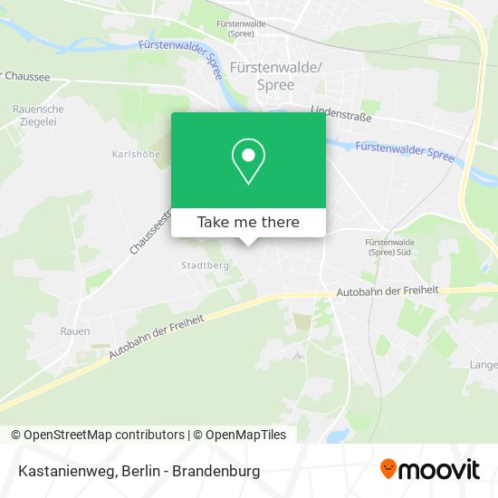 Kastanienweg map