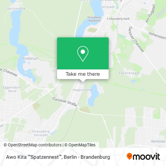 Awo Kita ""Spatzennest"" map