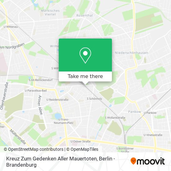 Kreuz Zum Gedenken Aller Mauertoten map