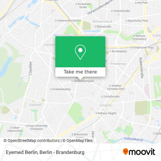 Eyemed Berlin map