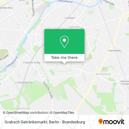 Grabsch Getränkemarkt map