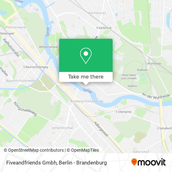 Fiveandfriends Gmbh map