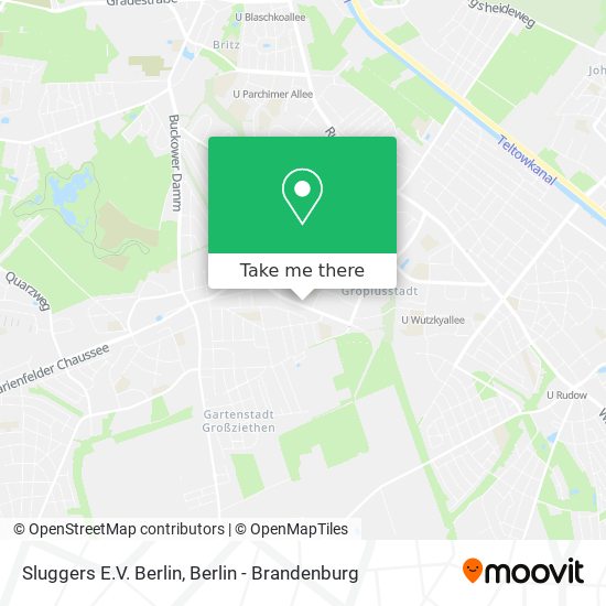 Sluggers E.V. Berlin map