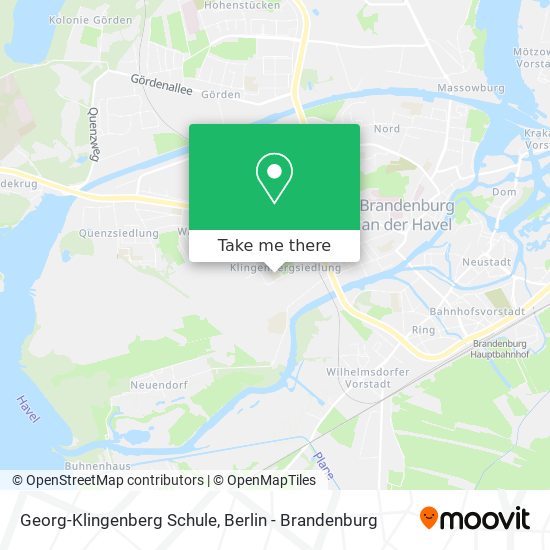 Georg-Klingenberg Schule map