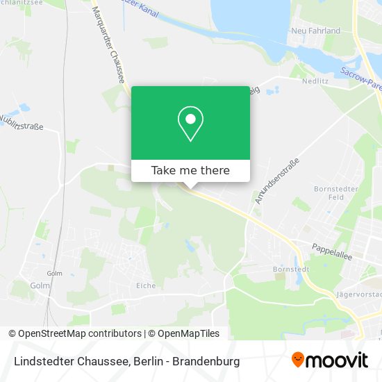 Lindstedter Chaussee map