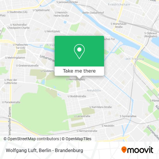 Wolfgang Luft map