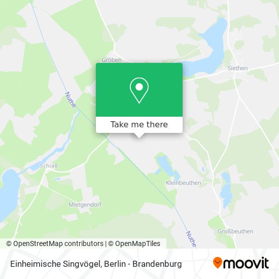 Einheimische Singvögel map