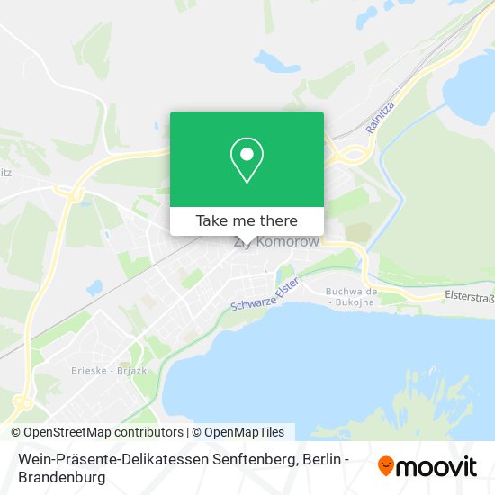 Wein-Präsente-Delikatessen Senftenberg map