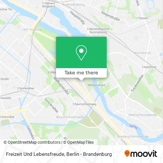 Freizeit Und Lebensfreude map