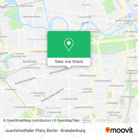 Joachimsthaler Platz map
