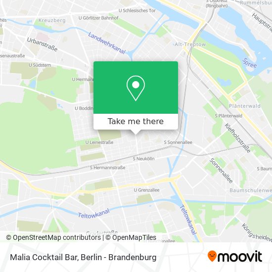 Malia Cocktail Bar map