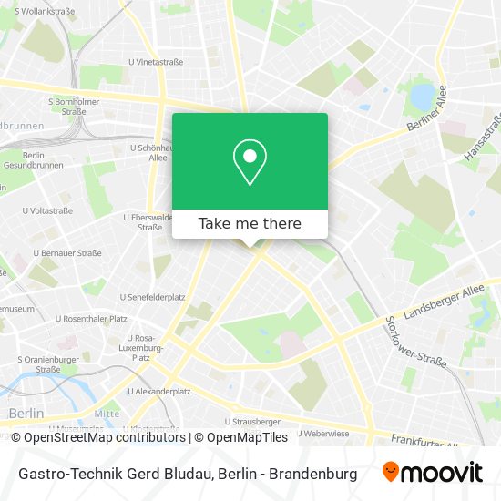 Gastro-Technik Gerd Bludau map