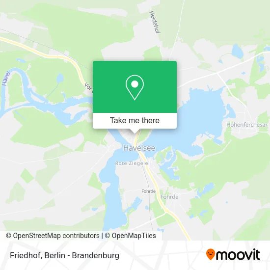 Friedhof map