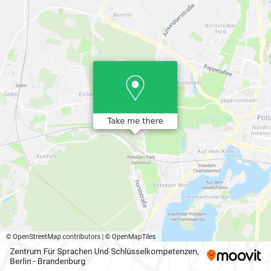 Zentrum Für Sprachen Und Schlüsselkompetenzen map