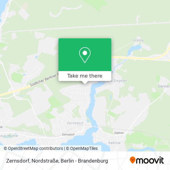 Zernsdorf, Nordstraße map