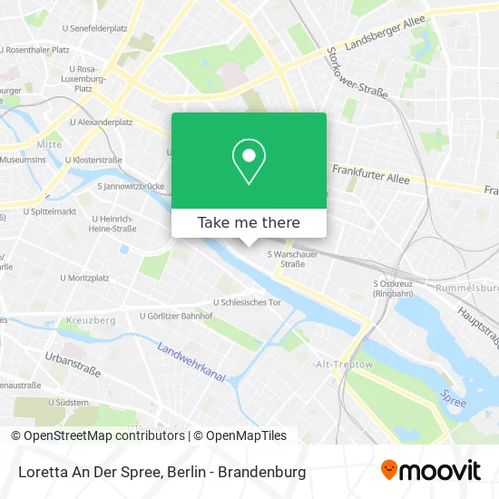 Карта Loretta An Der Spree