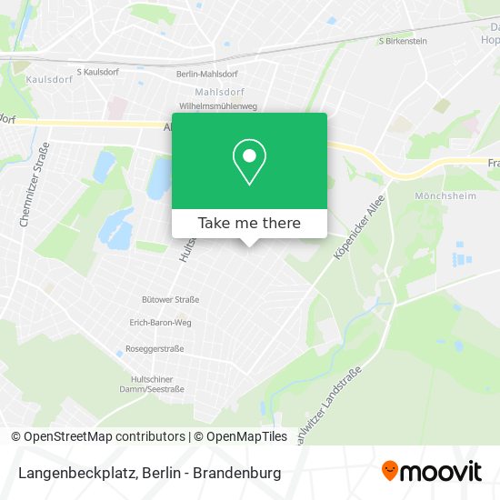 Langenbeckplatz map