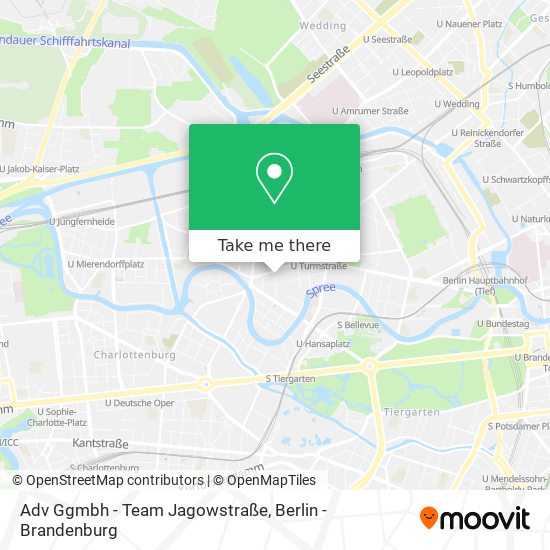 Adv Ggmbh - Team Jagowstraße map