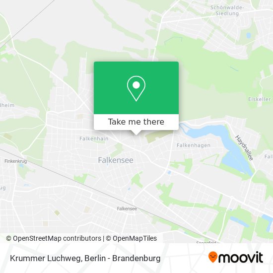 Карта Krummer Luchweg