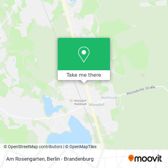 Am Rosengarten map