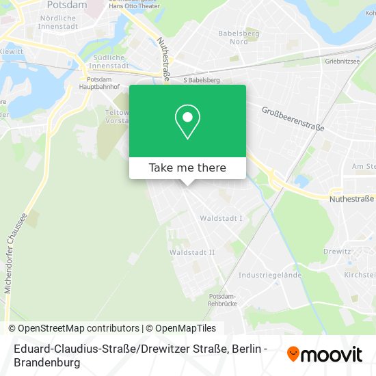 Eduard-Claudius-Straße / Drewitzer Straße map