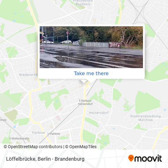 Löffelbrücke map