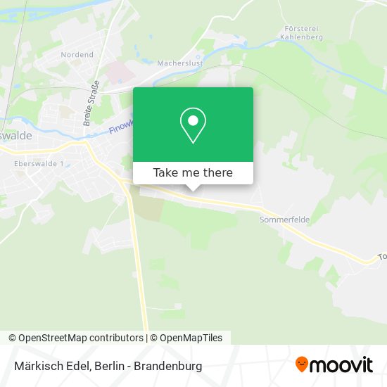Märkisch Edel map