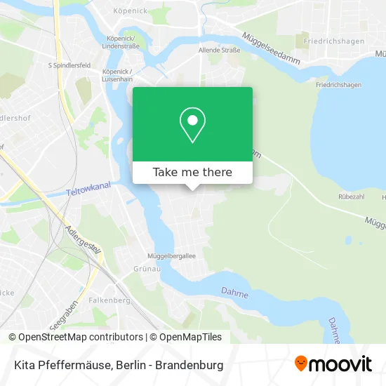 Карта Kita Pfeffermäuse