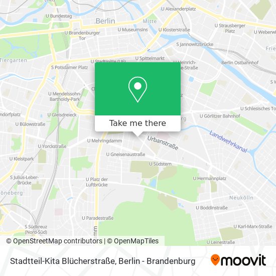 Stadtteil-Kita Blücherstraße map