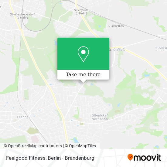 Feelgood Fitness map