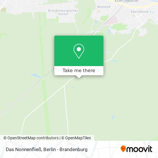 Das Nonnenfließ map