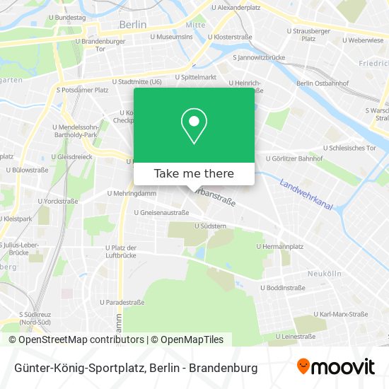 Günter-König-Sportplatz map