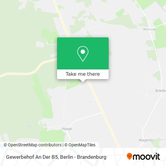 Gewerbehof An Der B5 map