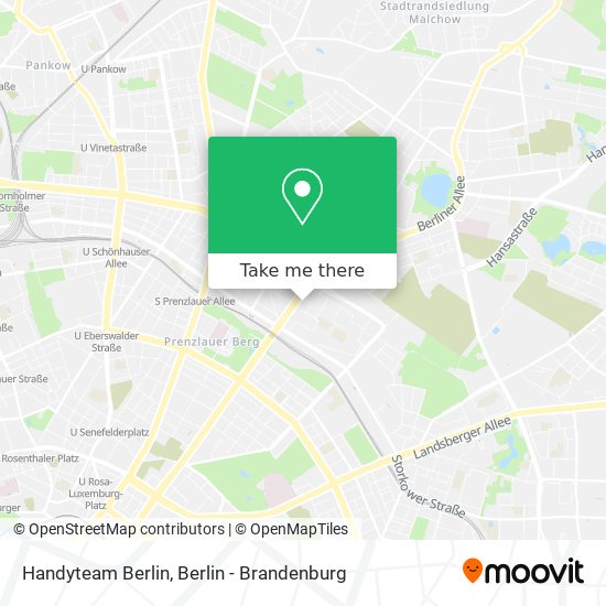 Карта Handyteam Berlin