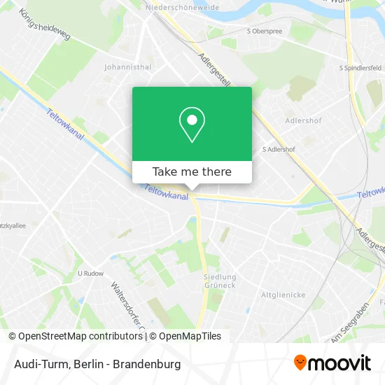 Карта Audi-Turm