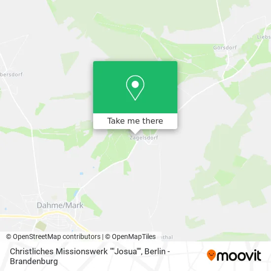 Карта Christliches Missionswerk ""Josua""