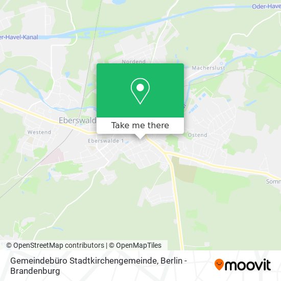 Gemeindebüro Stadtkirchengemeinde map