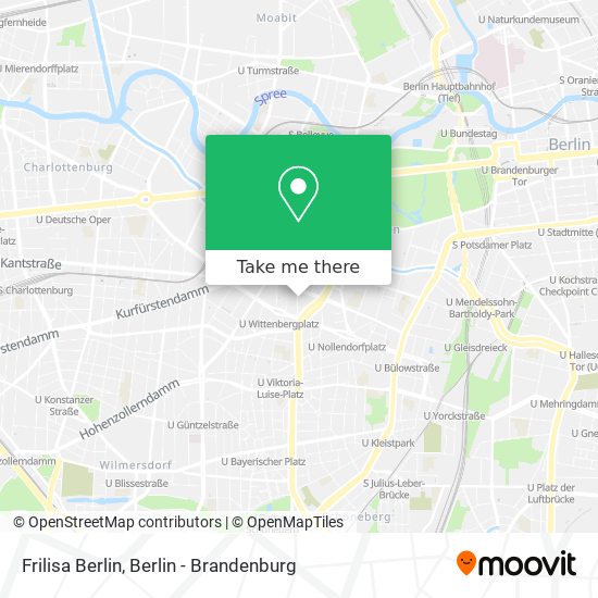 Карта Frilisa Berlin