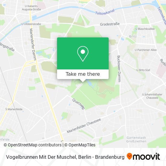 Карта Vogelbrunnen Mit Der Muschel